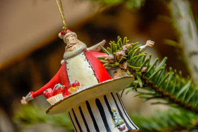 Close-up of christmas decoration