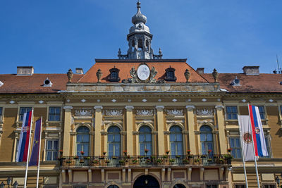 Town house in the city of sombor in vojvodina