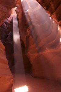 View of rock formations