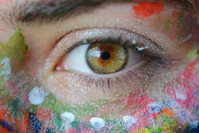 Close-up of human eye