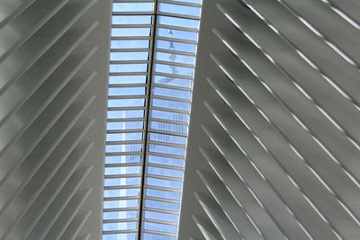 Low angle view of ceiling of building