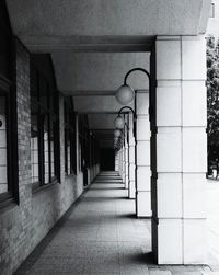 Corridor of building