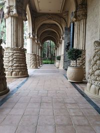 Corridor of building