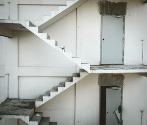 Full frame shot of staircase in building