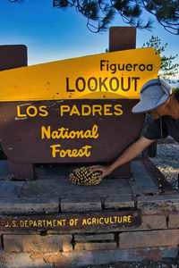 Information sign