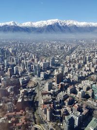 Aerial view of a city