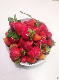 Close-up of strawberries