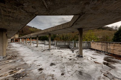 Abandoned hotel