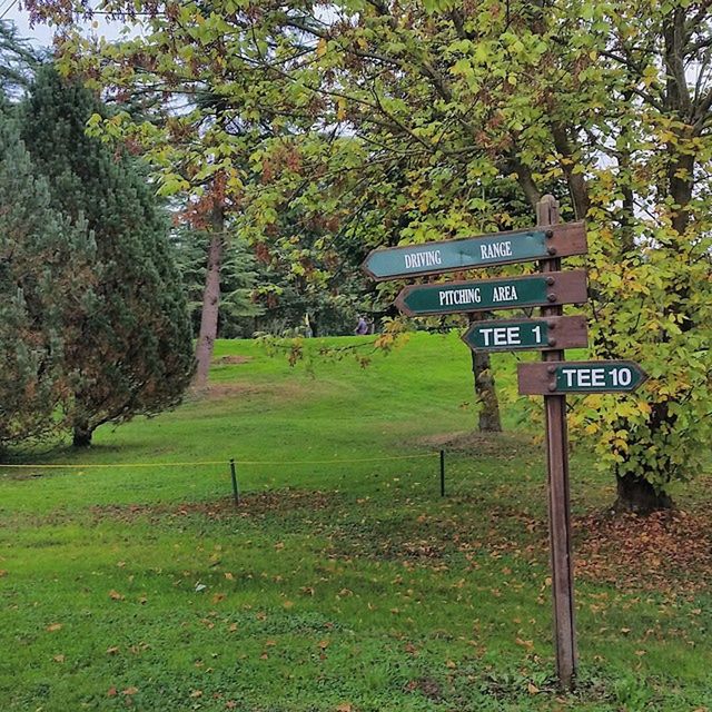 text, communication, tree, western script, information sign, grass, sign, guidance, green color, road sign, information, field, non-western script, growth, arrow symbol, warning sign, signboard, directional sign, day, direction