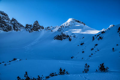 Winter in the mountains