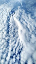 Low angle view of clouds in sky