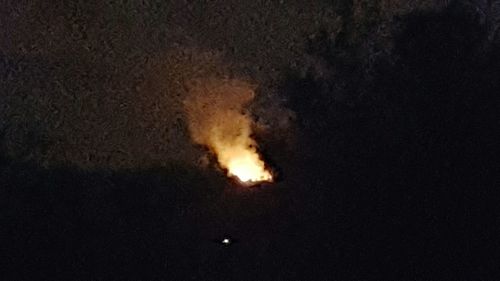 Close-up of fire