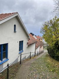 Low angle view of building against sky