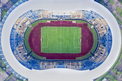 Directly above shot of stadium