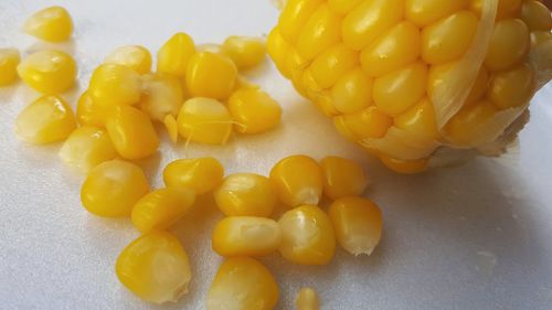 Close-up of yellow tomatoes