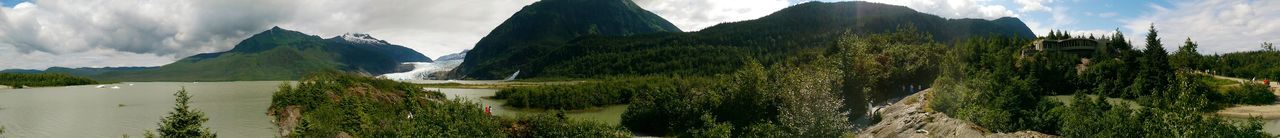 Panoramic view of mountains