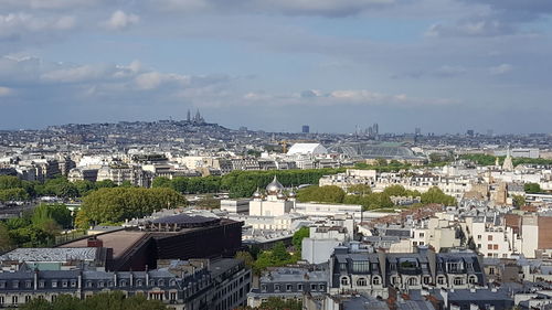 Cityscape against sky