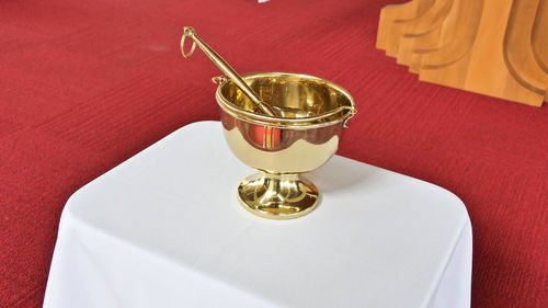 Holy item of worship and decoration for communion  in a church
