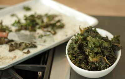 Close-up of food on table