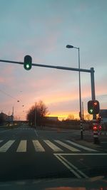 Road at night