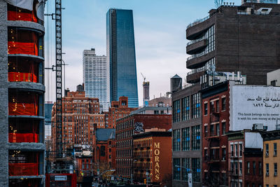 Buildings in city