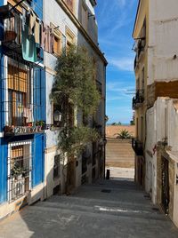 Street amidst buildings in city