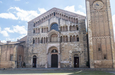 The beautiful cathedral of parma