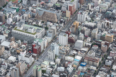 Aerial view of cityscape