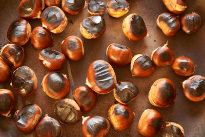 Full frame shot of eggs