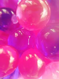 Full frame shot of balloons