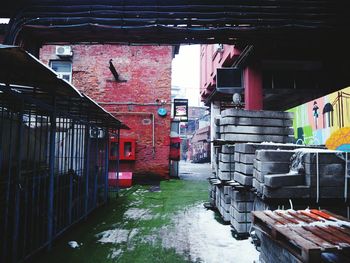 View of buildings in city