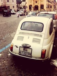 Car on road