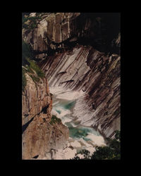 Rocks on rock formation