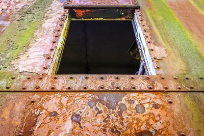 Low angle view of old building