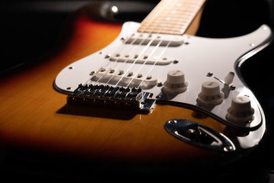 Close-up of guitar