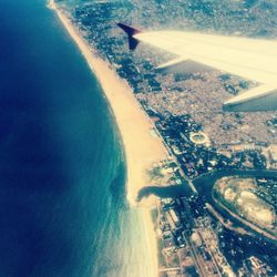 Aerial view of landscape