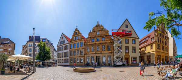 View of buildings in city