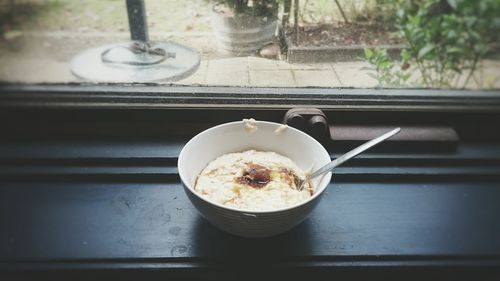 Close-up of coffee cup