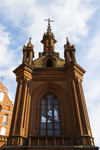 St. anne's church is a roman catholic church in vilnius' old town