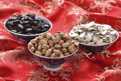 Close-up of fruits in bowl