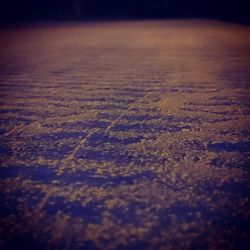 Surface level of river