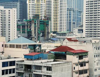 Buildings in city