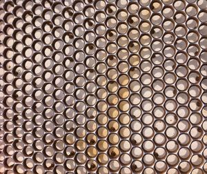 Full frame shot of metal grate