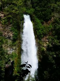 View of waterfall