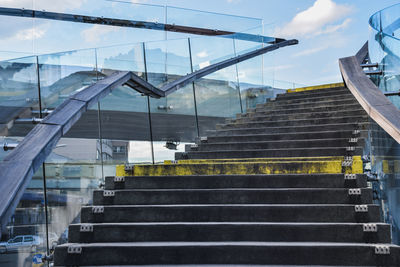 Low angle view of staircase