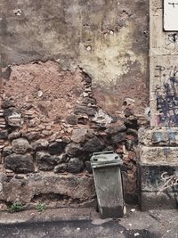 Brick wall with brick wall