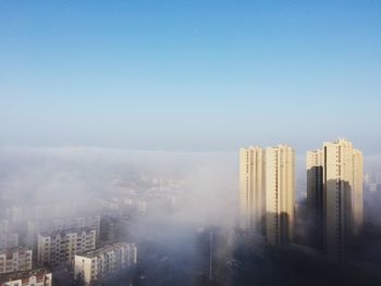 Skyscrapers in city