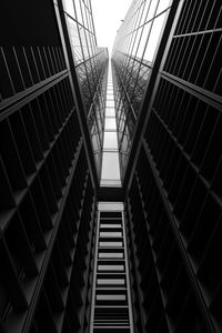 Low angle view of office building