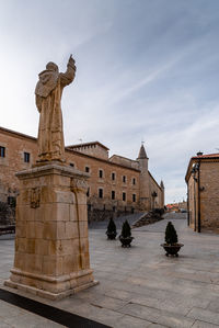 Museum of santo domingo de guzman in the medieval village