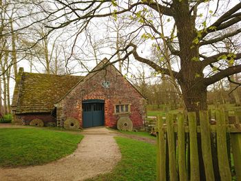 Built structure in a park